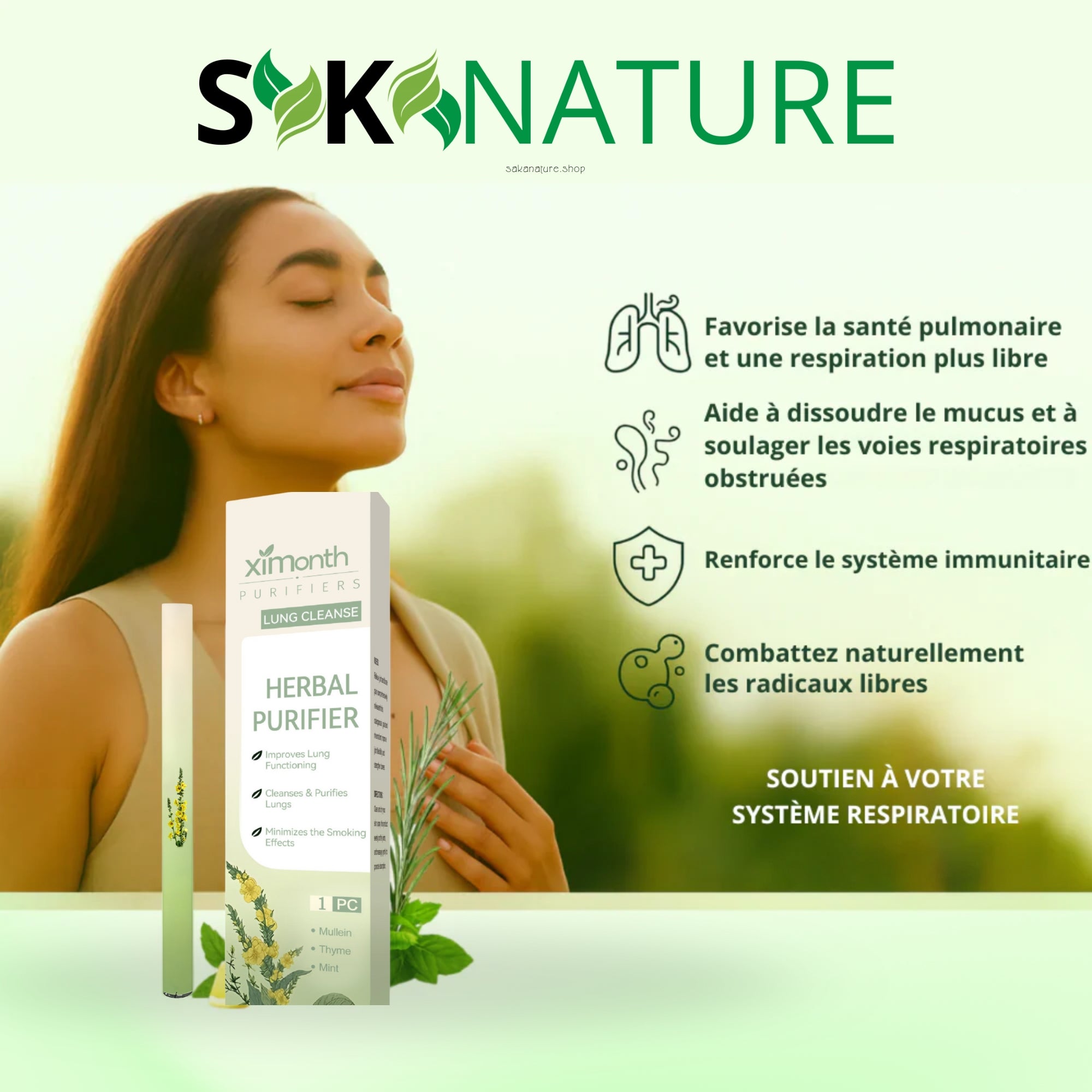 Airvital Ximonth™| Alternative saine et sans nicotine pour arrêter de fumer