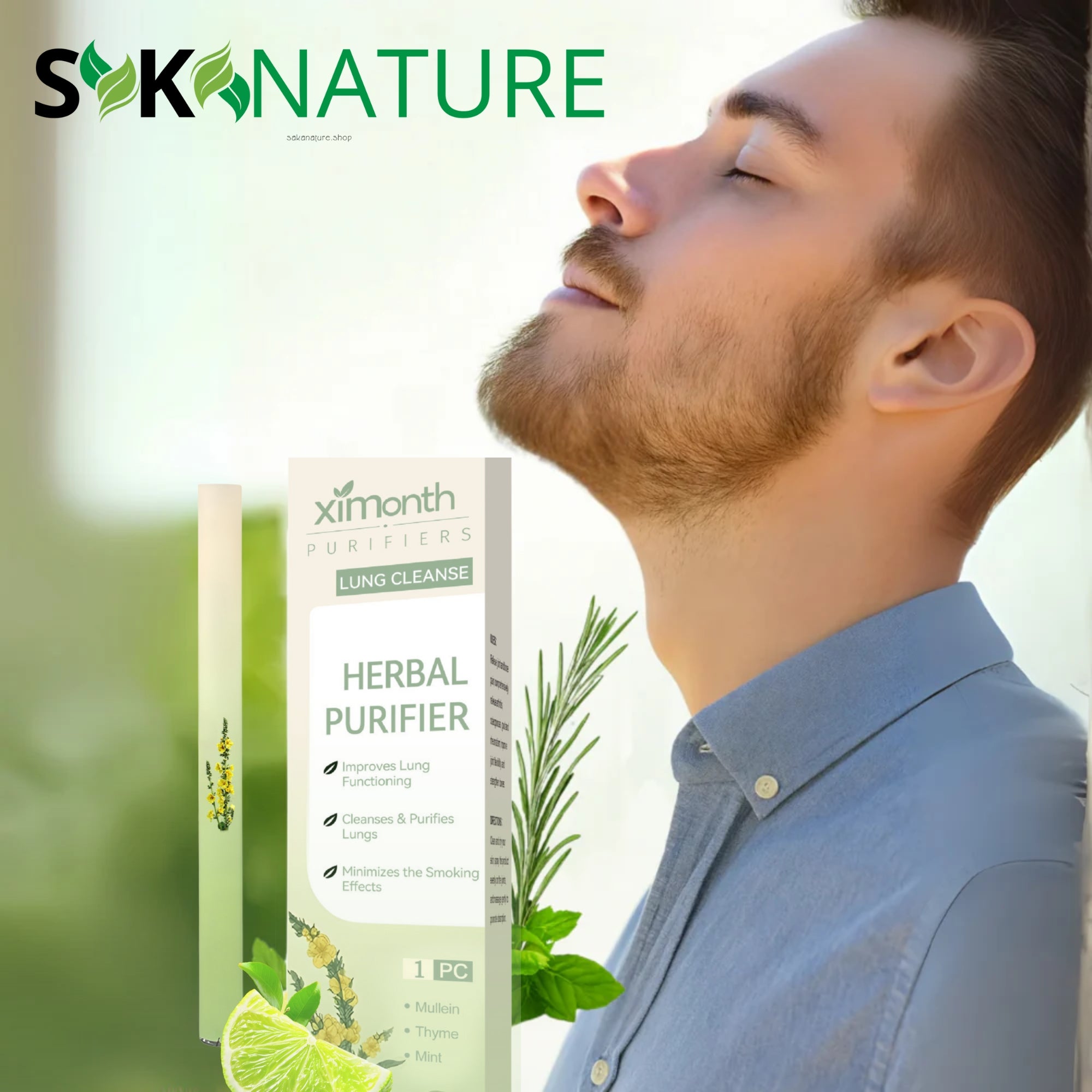 Airvital Ximonth™| Alternative saine et sans nicotine pour arrêter de fumer