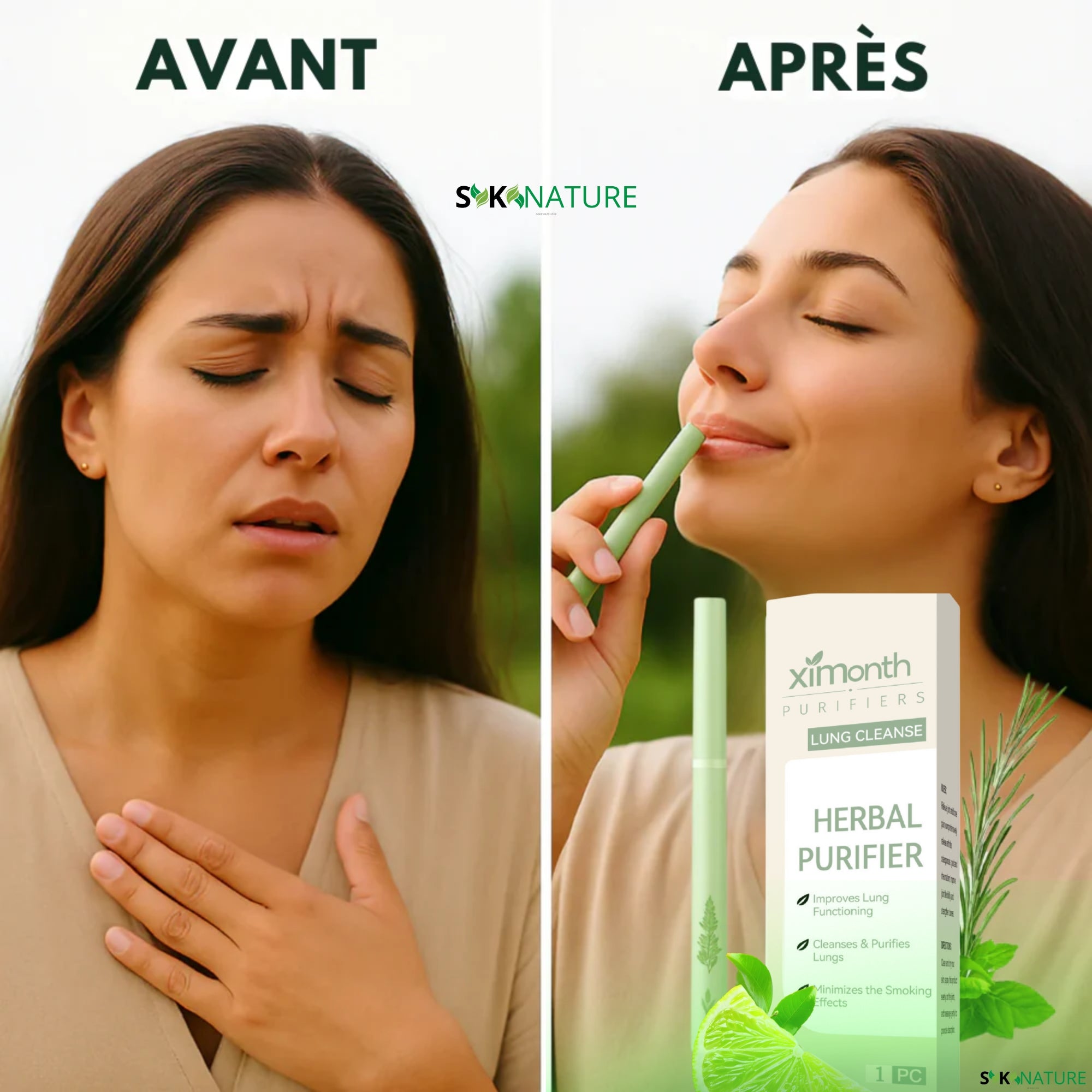 Airvital Ximonth™| Alternative saine et sans nicotine pour arrêter de fumer