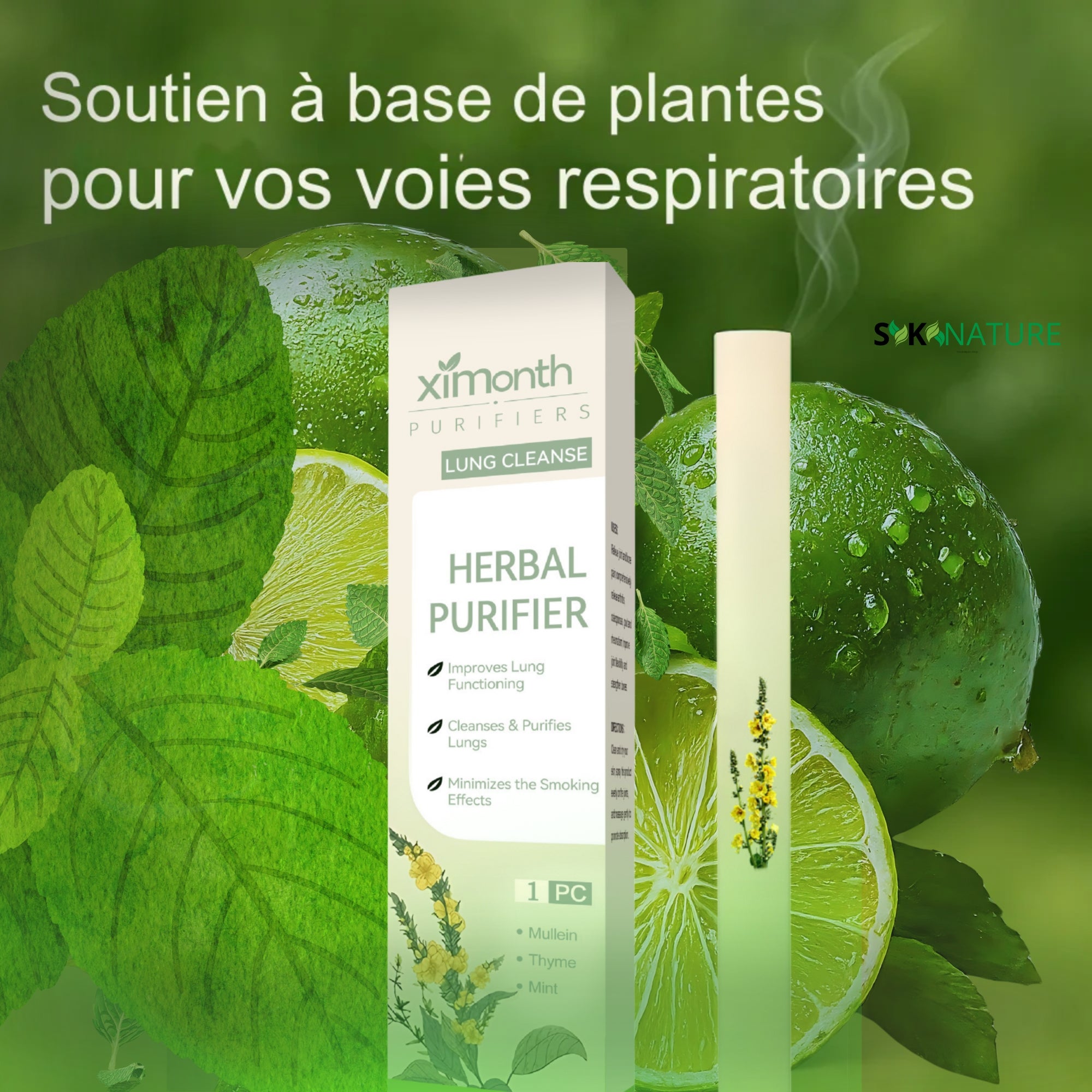 Airvital Ximonth™| Alternative saine et sans nicotine pour arrêter de fumer