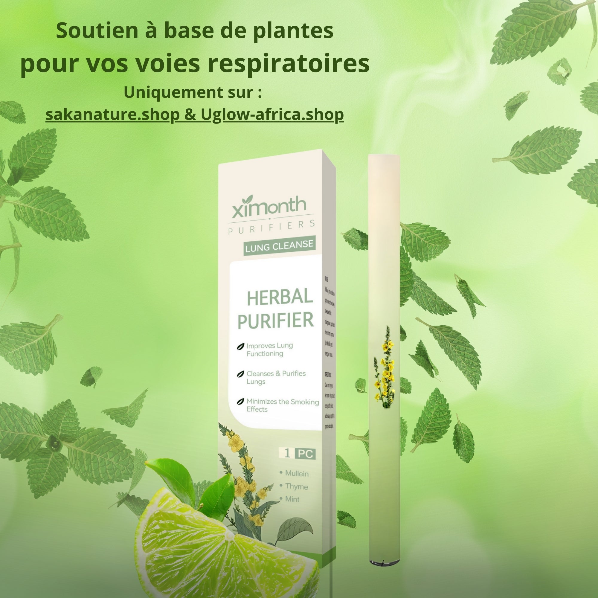 Airvital Ximonth™| Alternative saine et sans nicotine pour arrêter de fumer