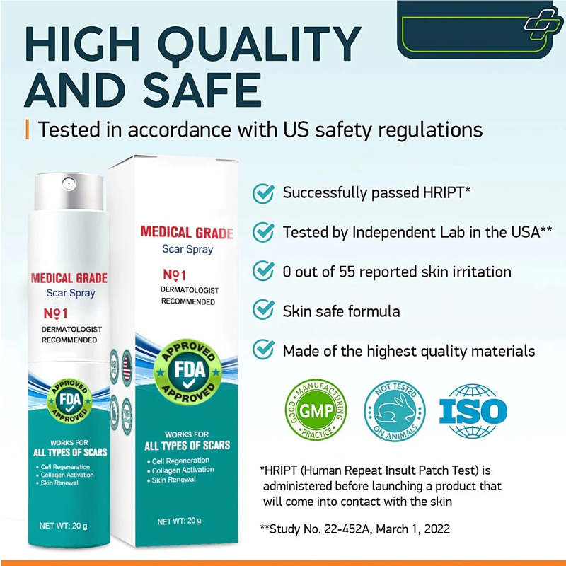 Scar Remove Spray : Dites Adieu aux Cicatrices naturellement